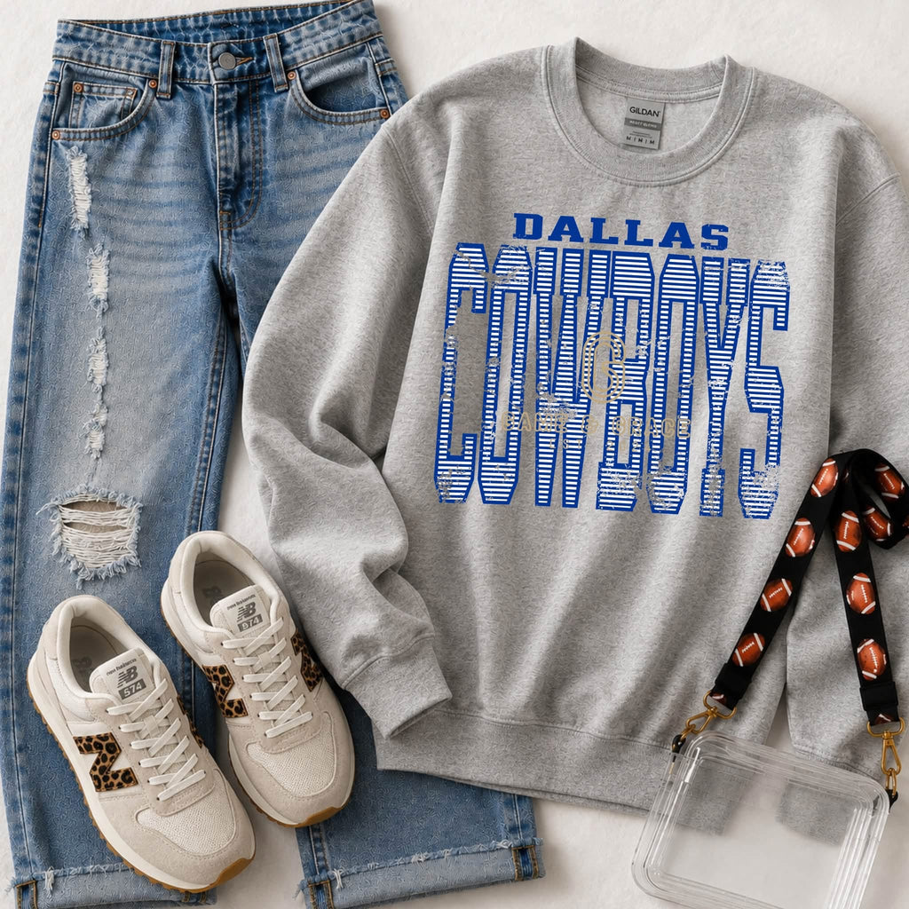 Cowboys Striped Vintage