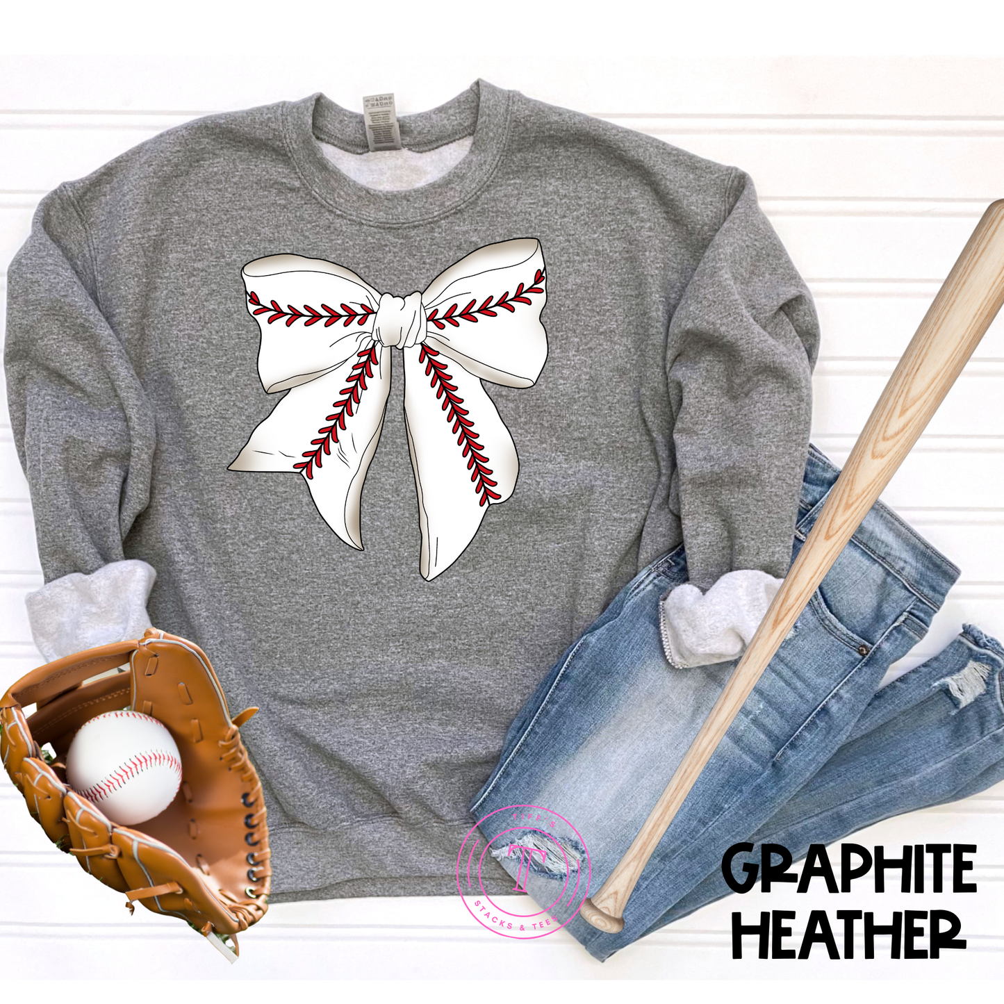 Baseball Coquette Bow
