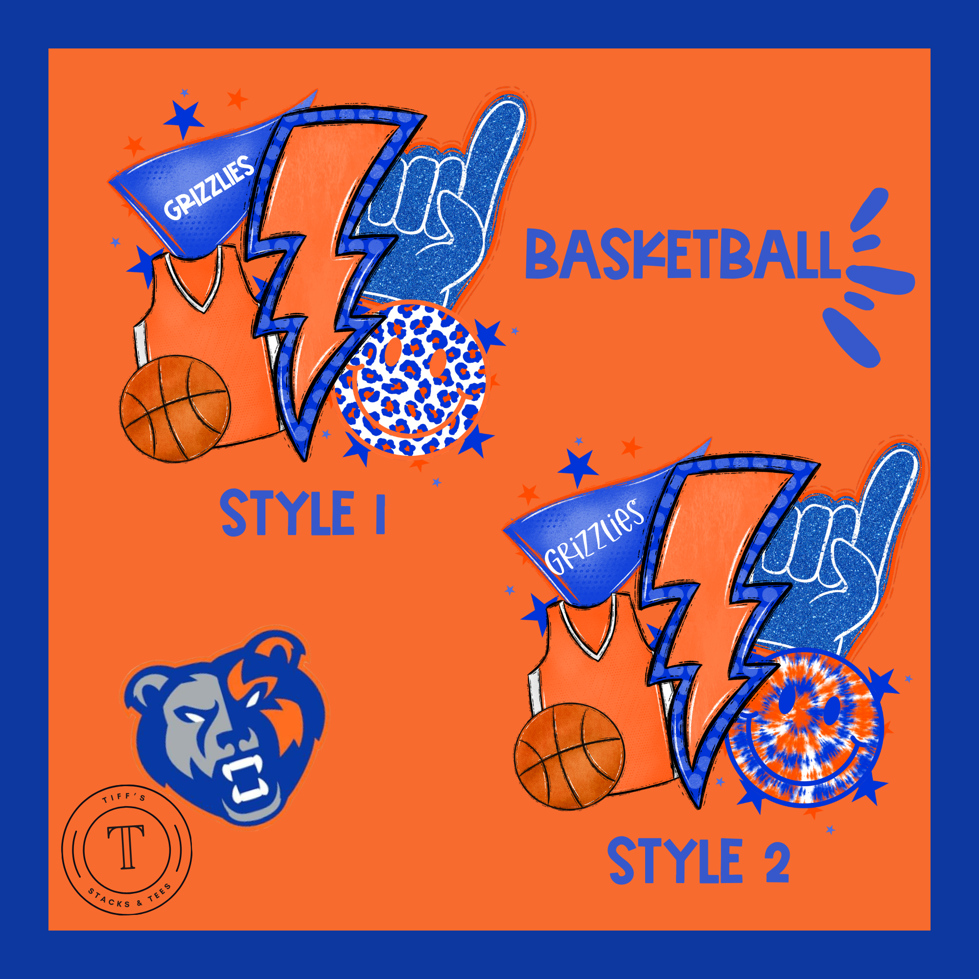 Grand Oaks Basketball - CUSTOMIZABLE