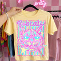 Bobcats Neon Preppy Striped Youth
