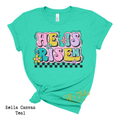 He is Risen Retro Checkered Youth