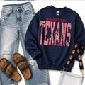 Texans Striped Vintage