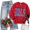 Bills Striped Vintage