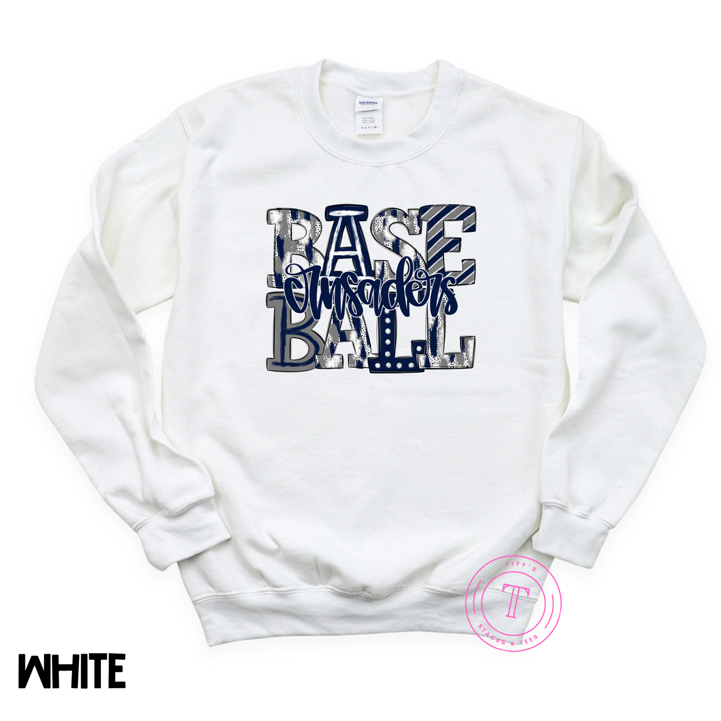 Crusaders Baseball Hand Lettered