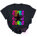 Stars Preppy Neon Mascot