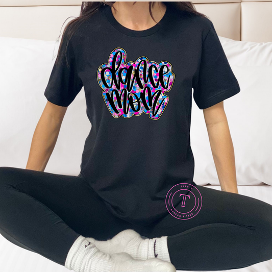 Dance Mom Faux Glitter