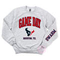 Texans Game Day Swarm on Sleeve