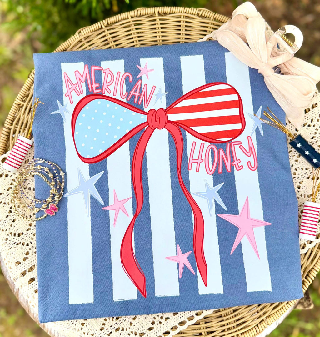 American Honey Coquette Bow