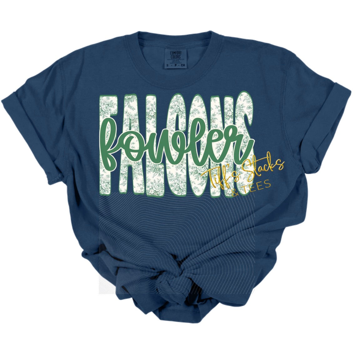Fowler Falcons Vintage Floral