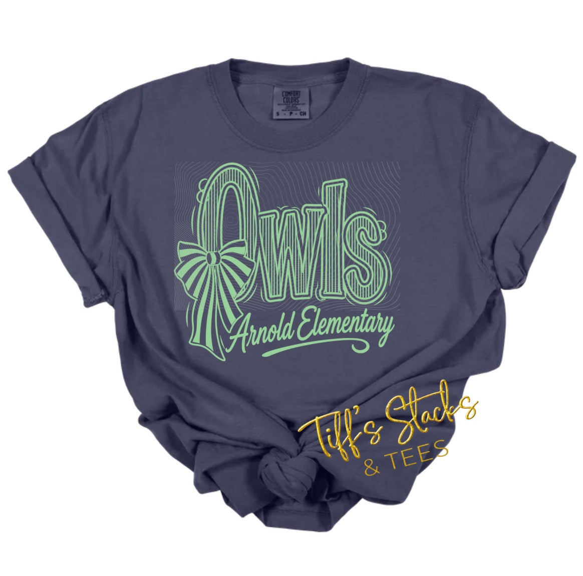 Arnold Elementary Owls Seersucker Coquette