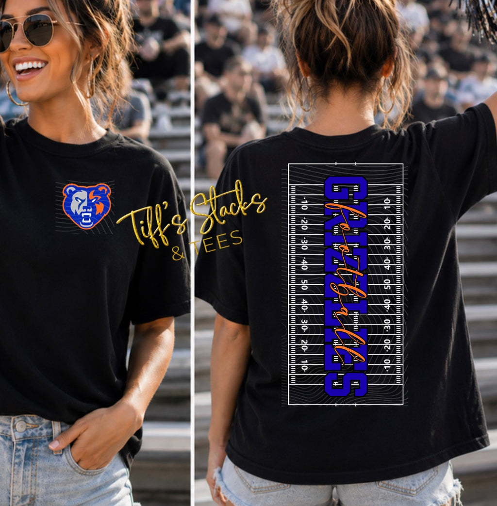 Grizzlies Football Front/Back
