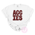 Aggies Faux Glitter Youth