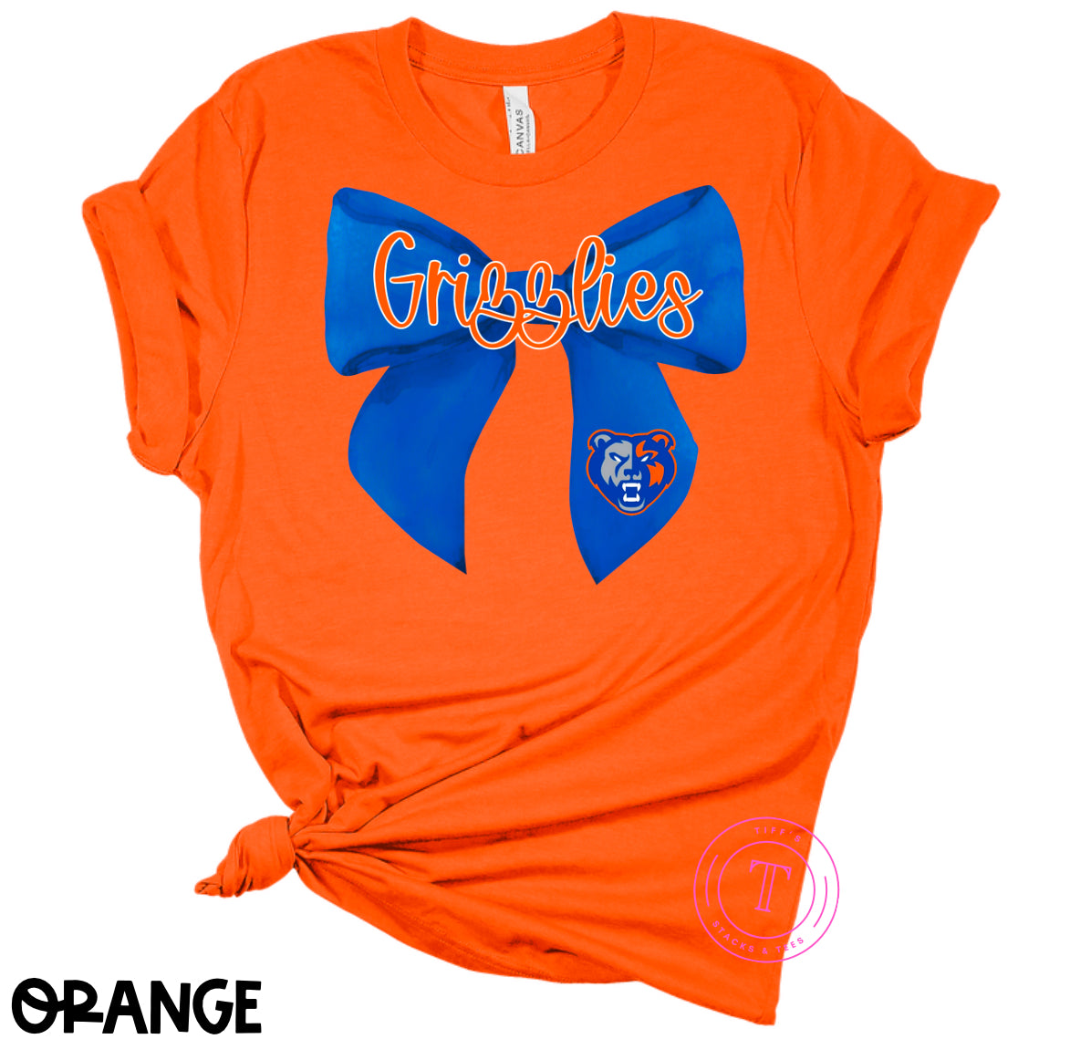 Grizzlies Coquette Bow Youth