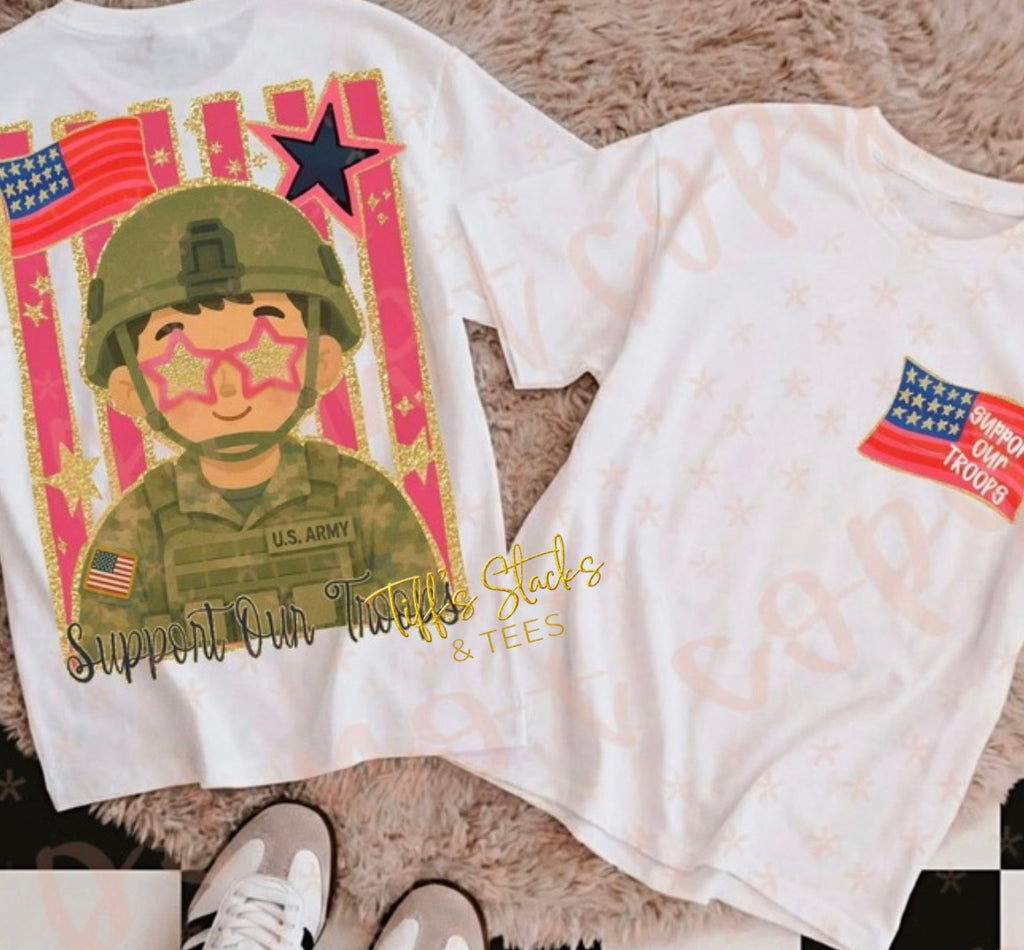 US Army Folk Glitz