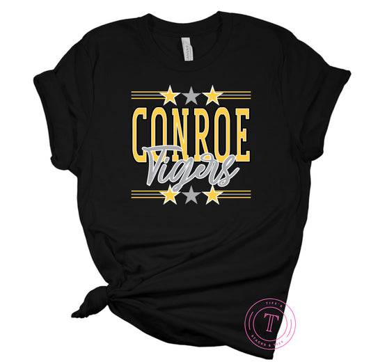 Conroe Tigers w/ Stars