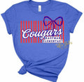 Kaufman Cougars Stripe Coquette