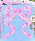 Fancy Floral Coquette Bow Youth