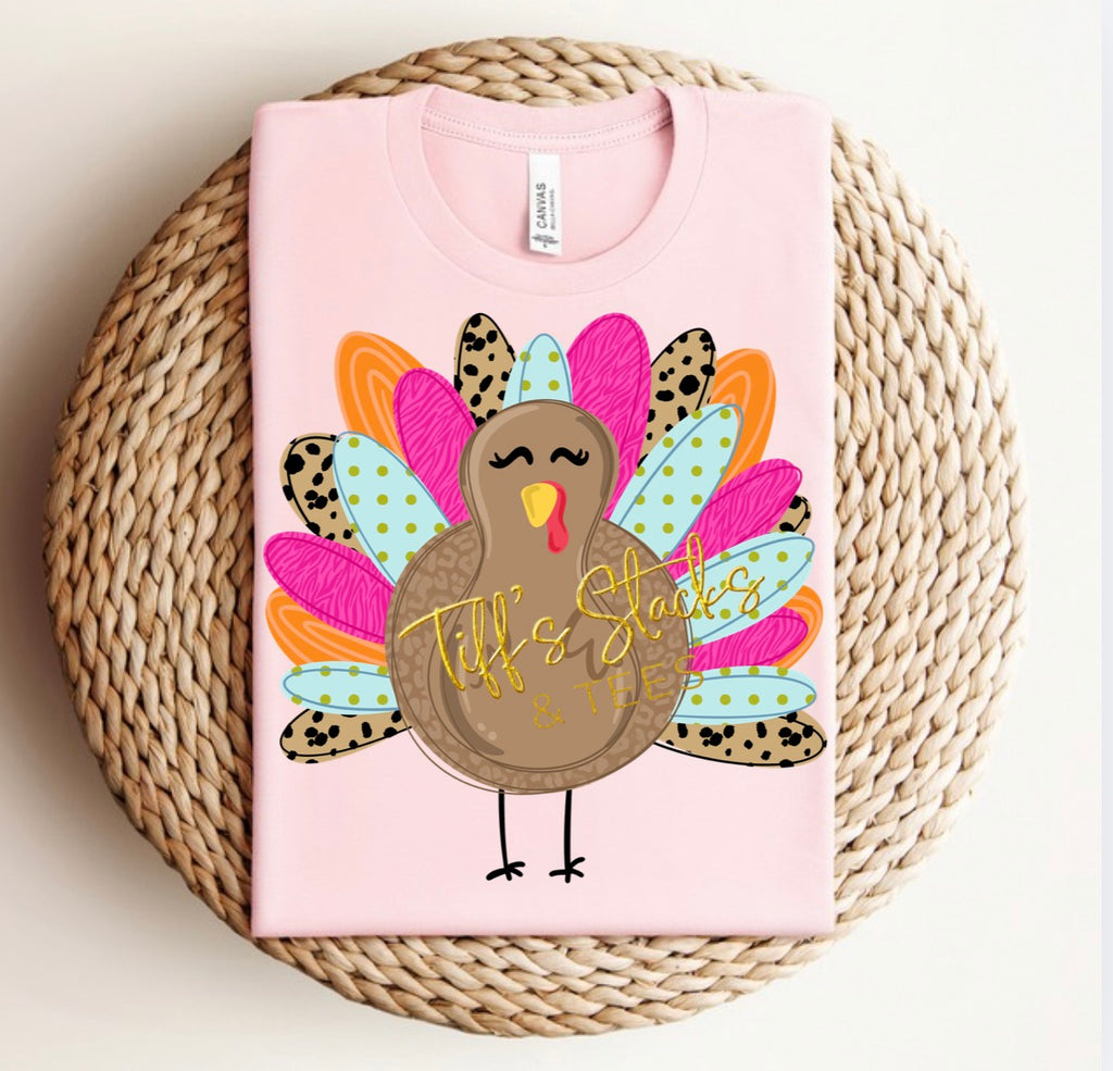 Turkey w/ Leopard Feathers Youth