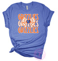 Grizzlies Plaid Coquette Bow