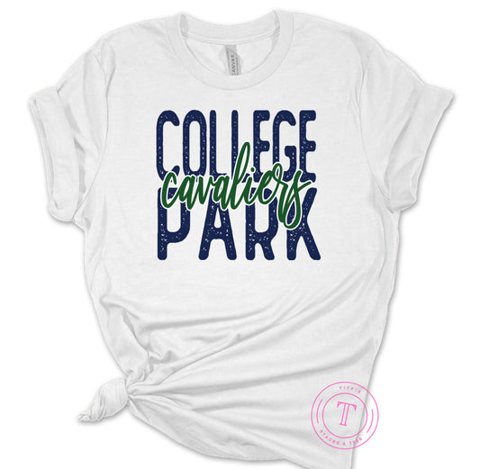 College Park Cavaliers Grunge