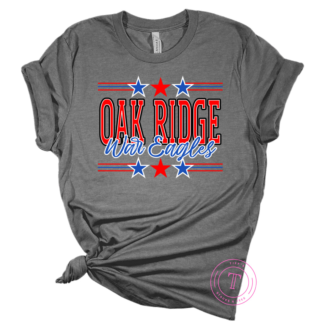 Oak Ridge War Eagles w/ Stars