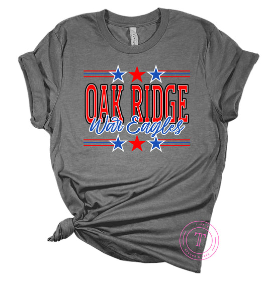 Oak Ridge War Eagles w/ Stars