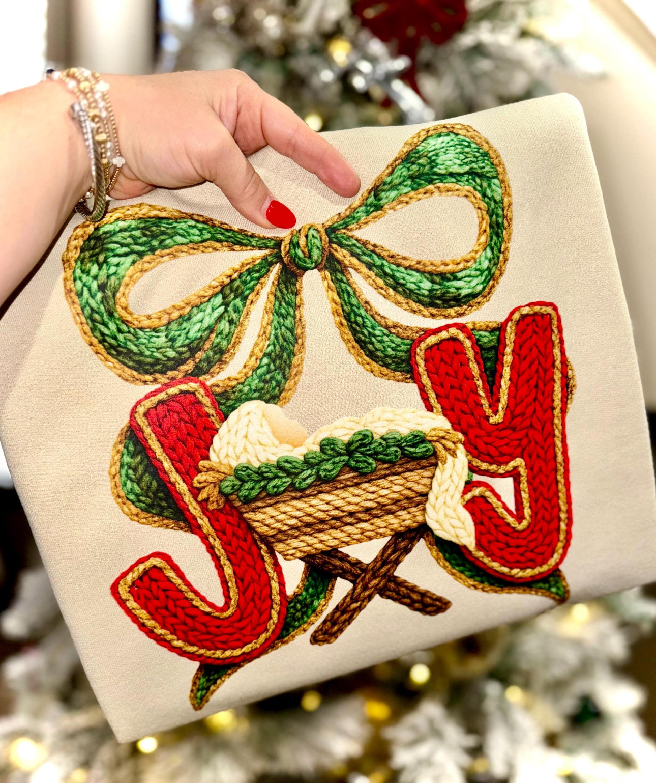 Joy with Jesus Faux Yarn Youth