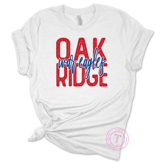 Oak Ridge War Eagles Grunge