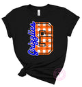 Grizzlies Orange Checkered G Youth