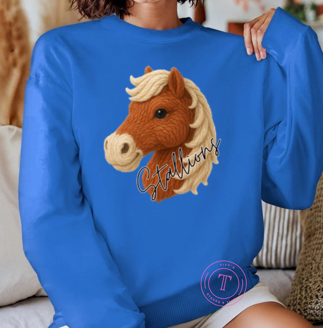 Stallions Faux Yarn Youth
