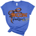 Grizzlies Football Coquette Bow