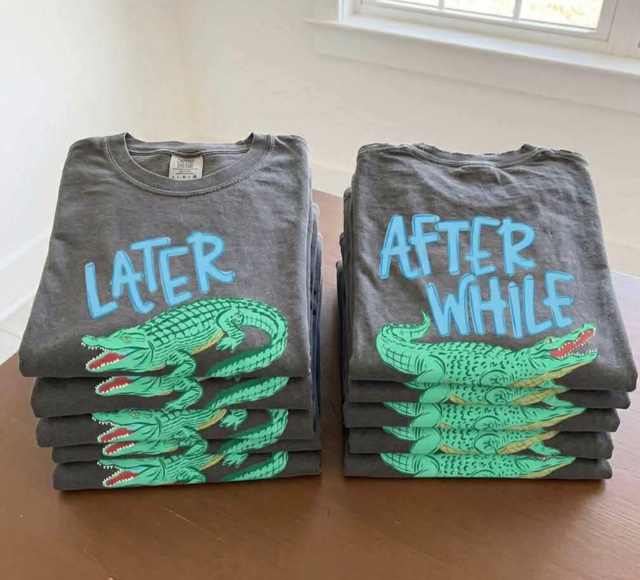 Later Gator/ After While Crocodile Boy Front/Back Youth