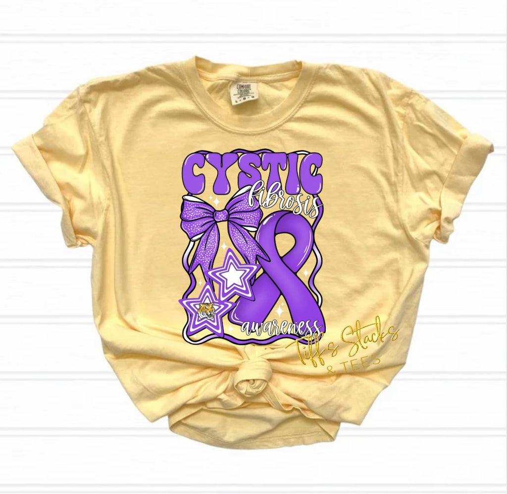 Cystic Fibrosis Awareness Fundraiser Tee