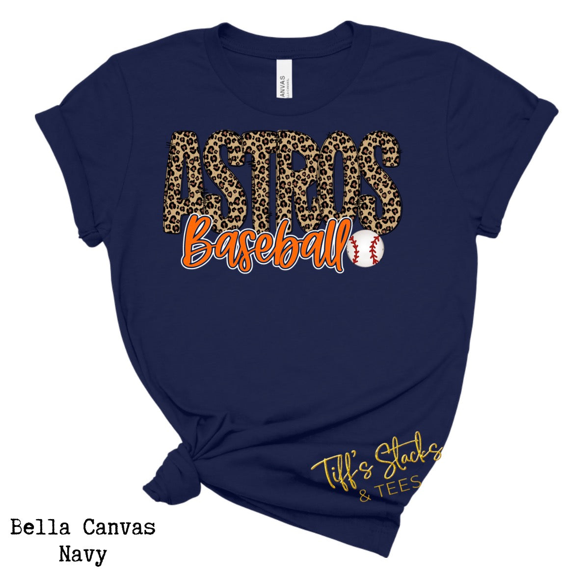 Astros Baseball Cheetah