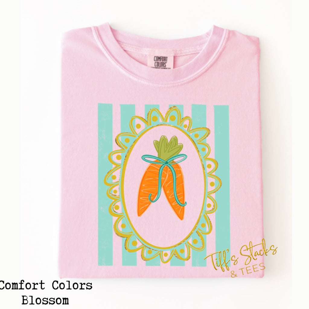 Carrot Preppy Coquette Striped