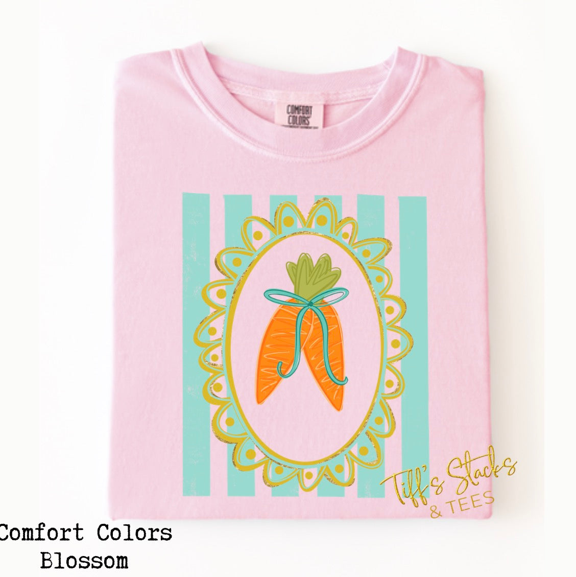 Carrot Preppy Coquette Striped