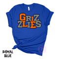 Grizzlies Black/White Checkered Youth
