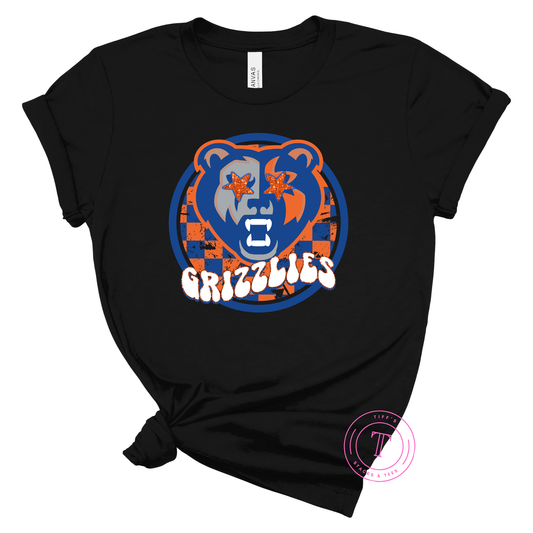 Grizzlies Preppy Mascot Youth