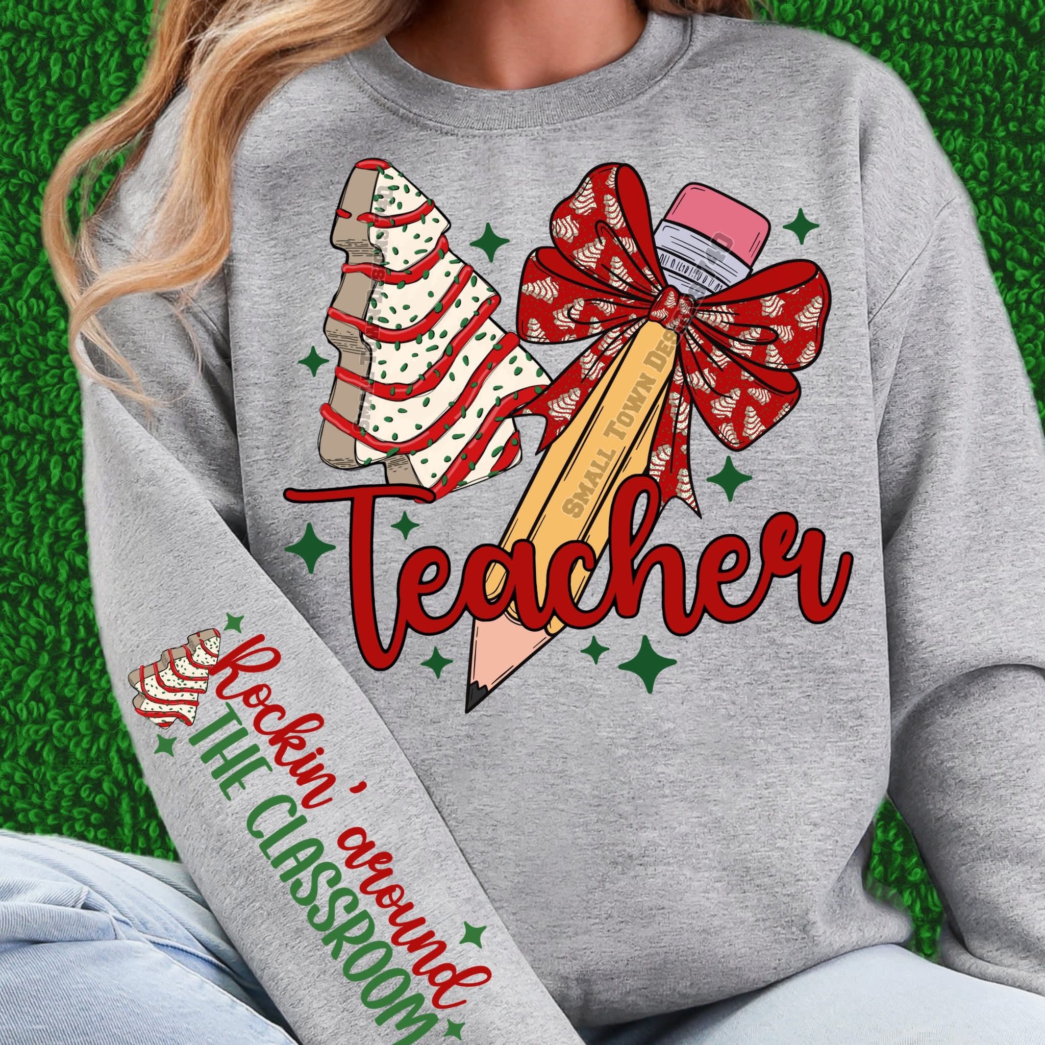 Teacher Snack Cake - Rockin’ Around the Classroom