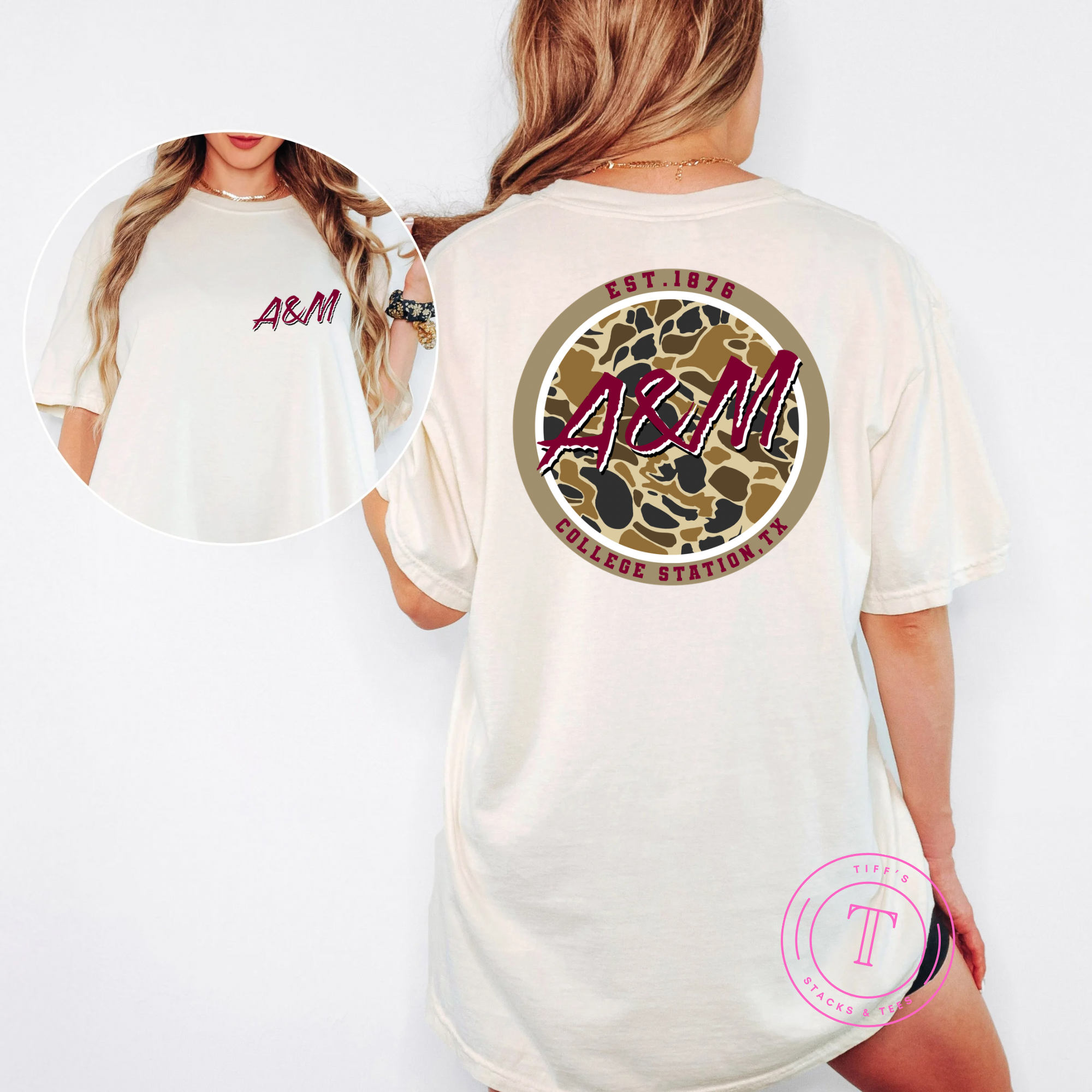 A&M Camo Front & Back