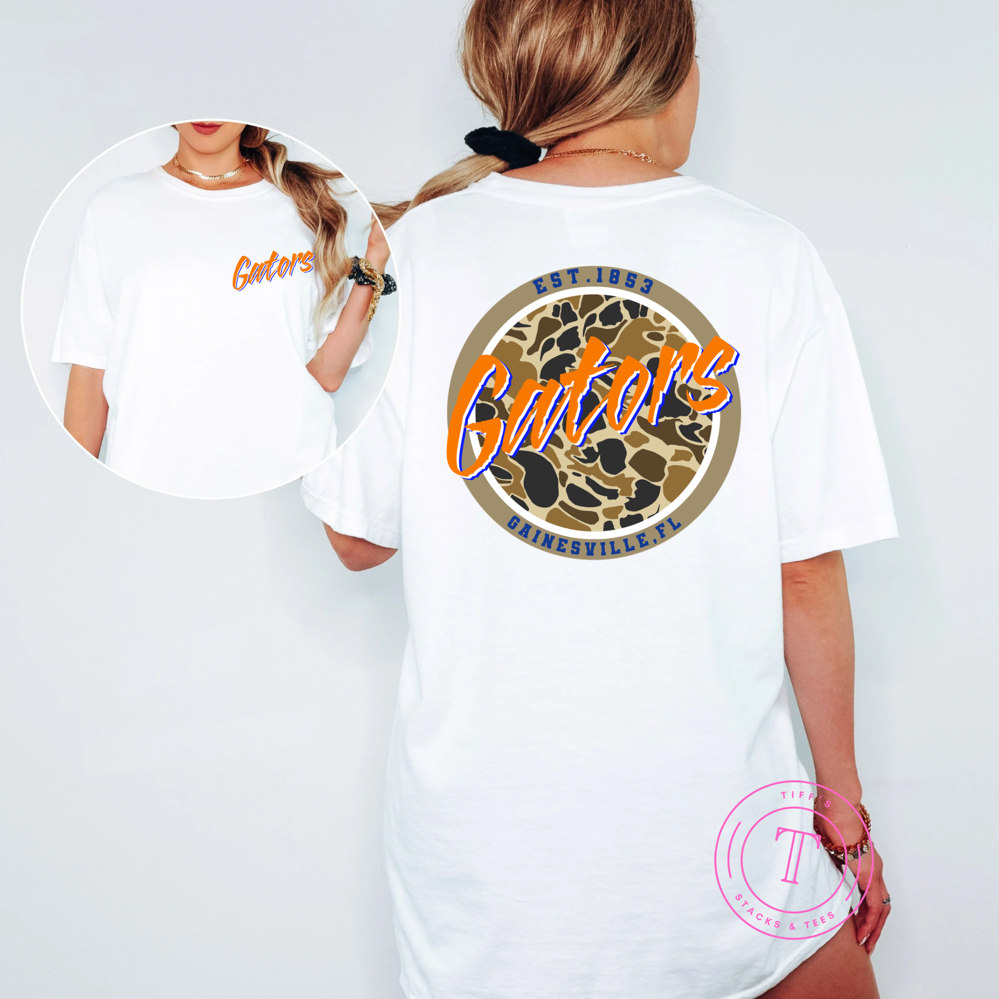Gators Camo Front & Back