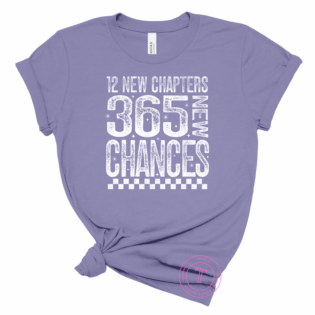 12 New Chapters 365 New Chances