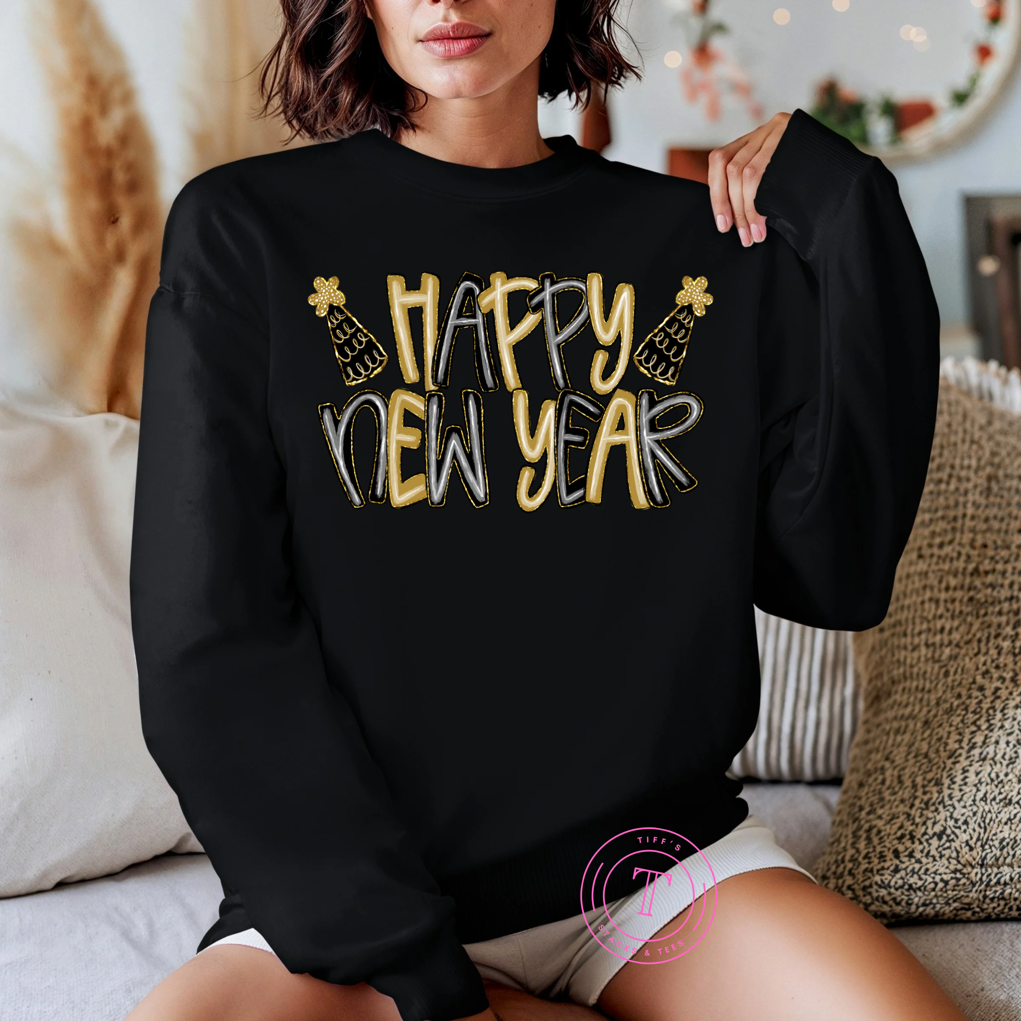 Happy New Year Gold & Silver Youth