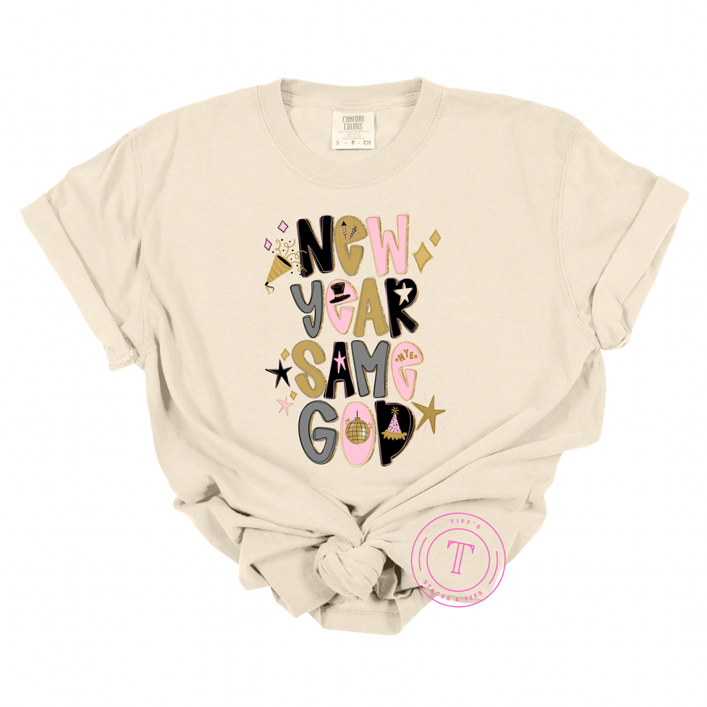 New Year Same God Pink