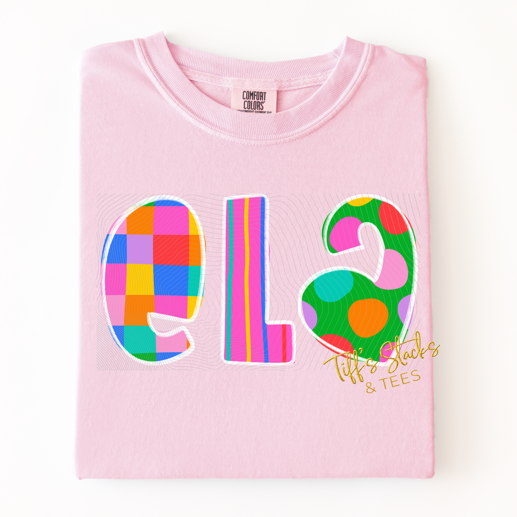 Custom Color Pop Words