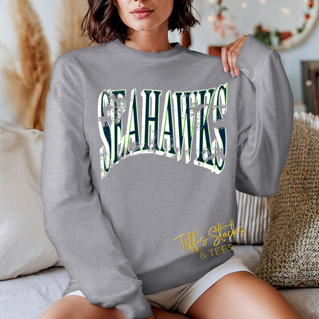 Seahawks Distressed