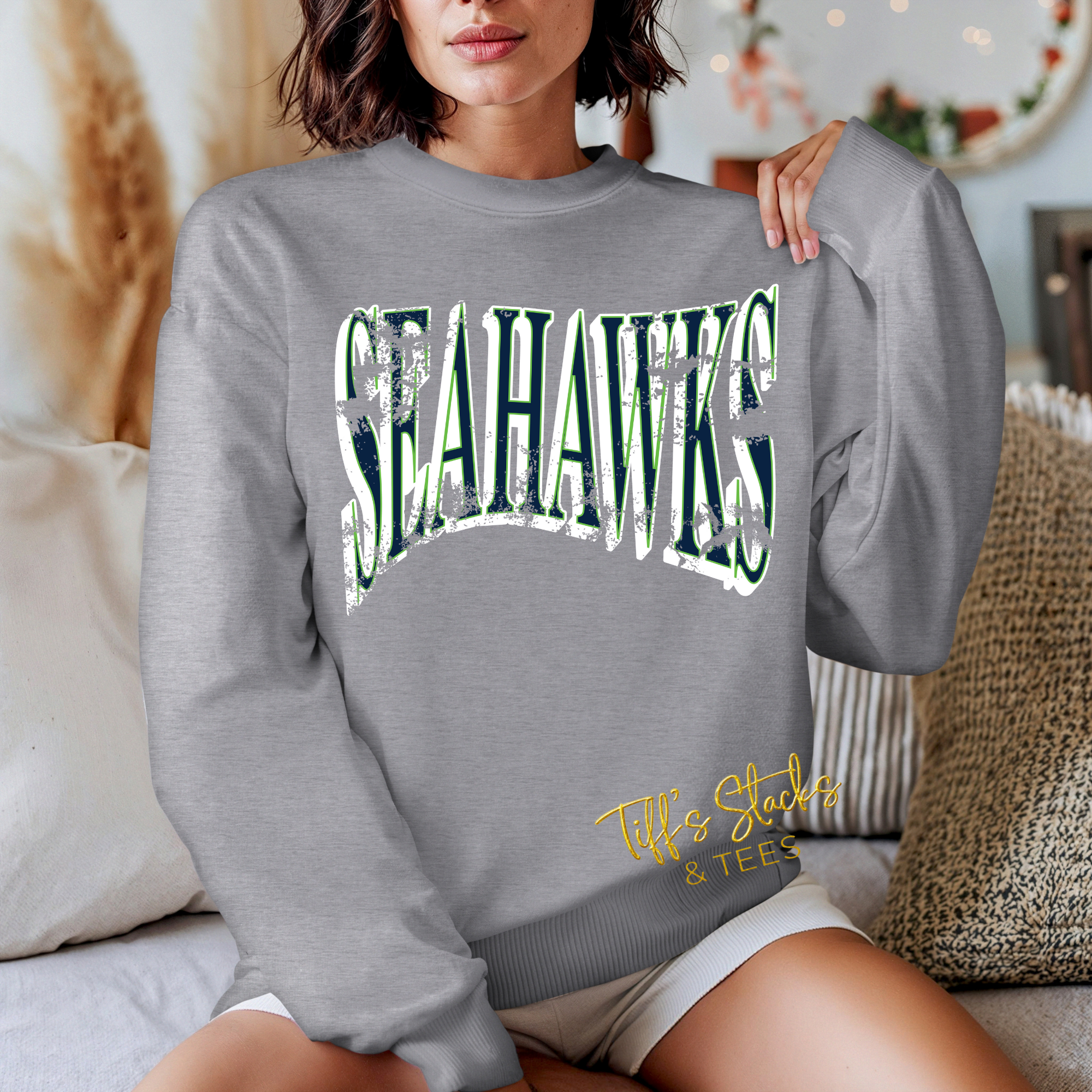 Seahawks Distressed