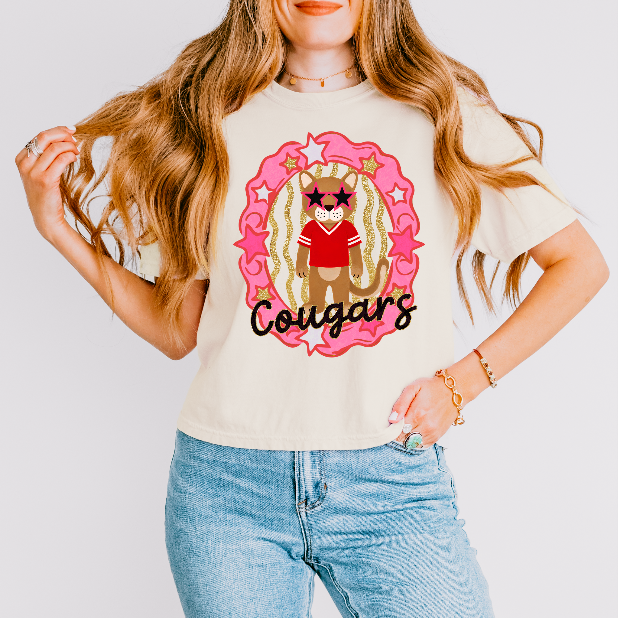 Cougars Preppy Glitz