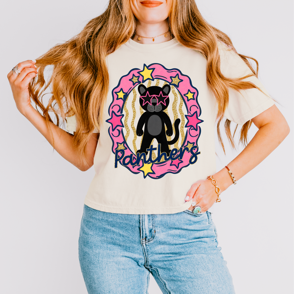 Panthers Preppy Glitz