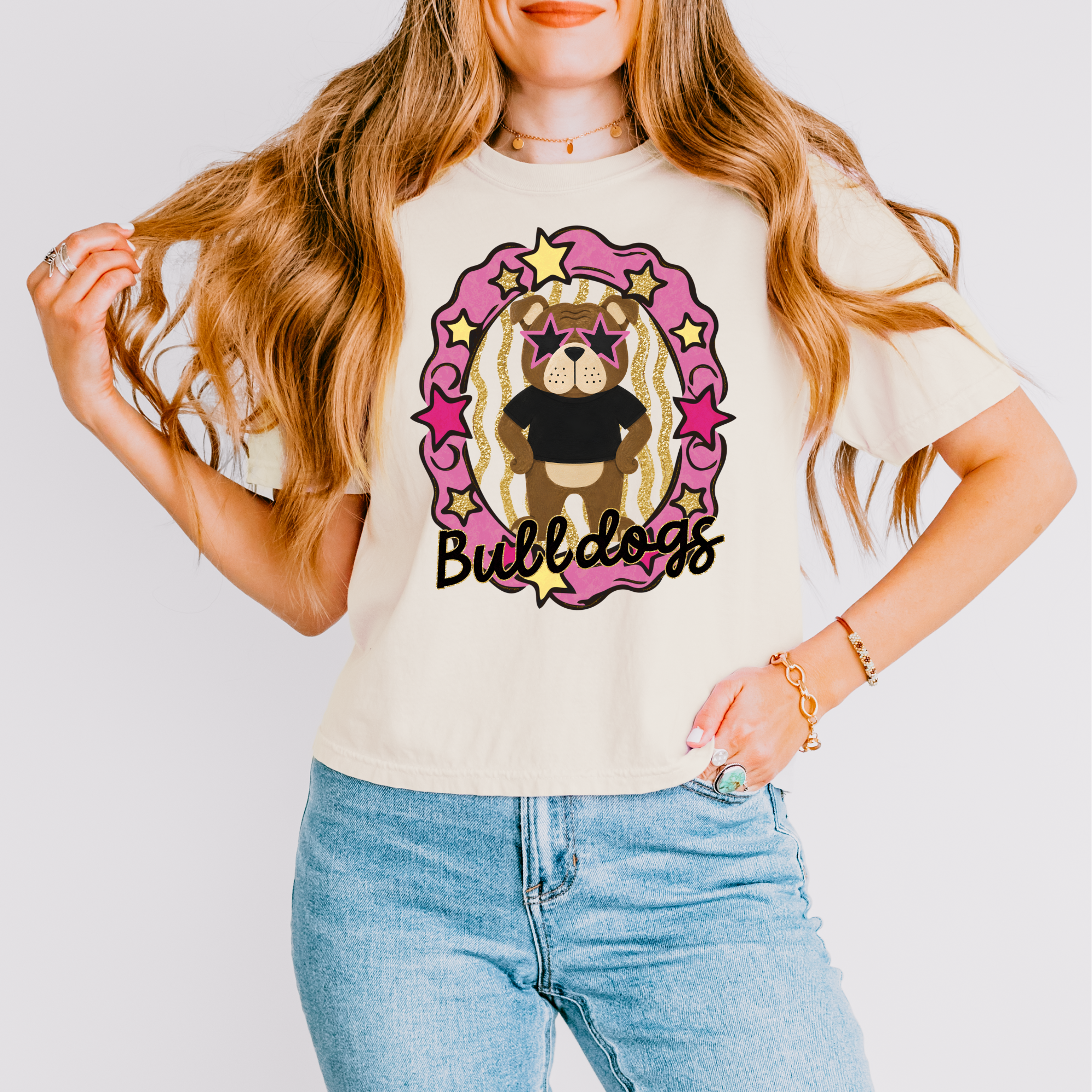 Bulldogs Preppy Glitz